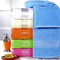 toalhas com alvejantes