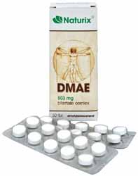 DMAE em comprimidos