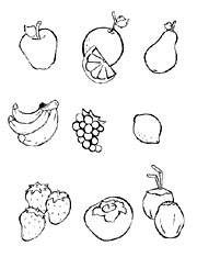 Moldes de Frutas