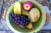 Frutas lavadas